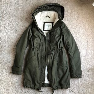 Abercrombie Sherpa jacket xxs